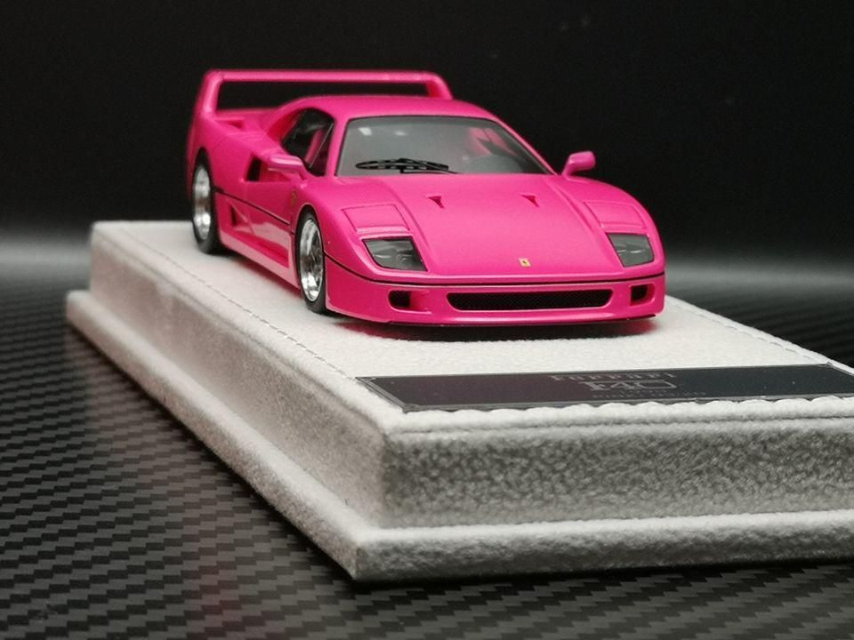 1/43 Scm models Ferrari F40 Pink - 【MR BBR MakeUp LOOKSMART D&Gなどのミニカー専門店】  ヴェルデ