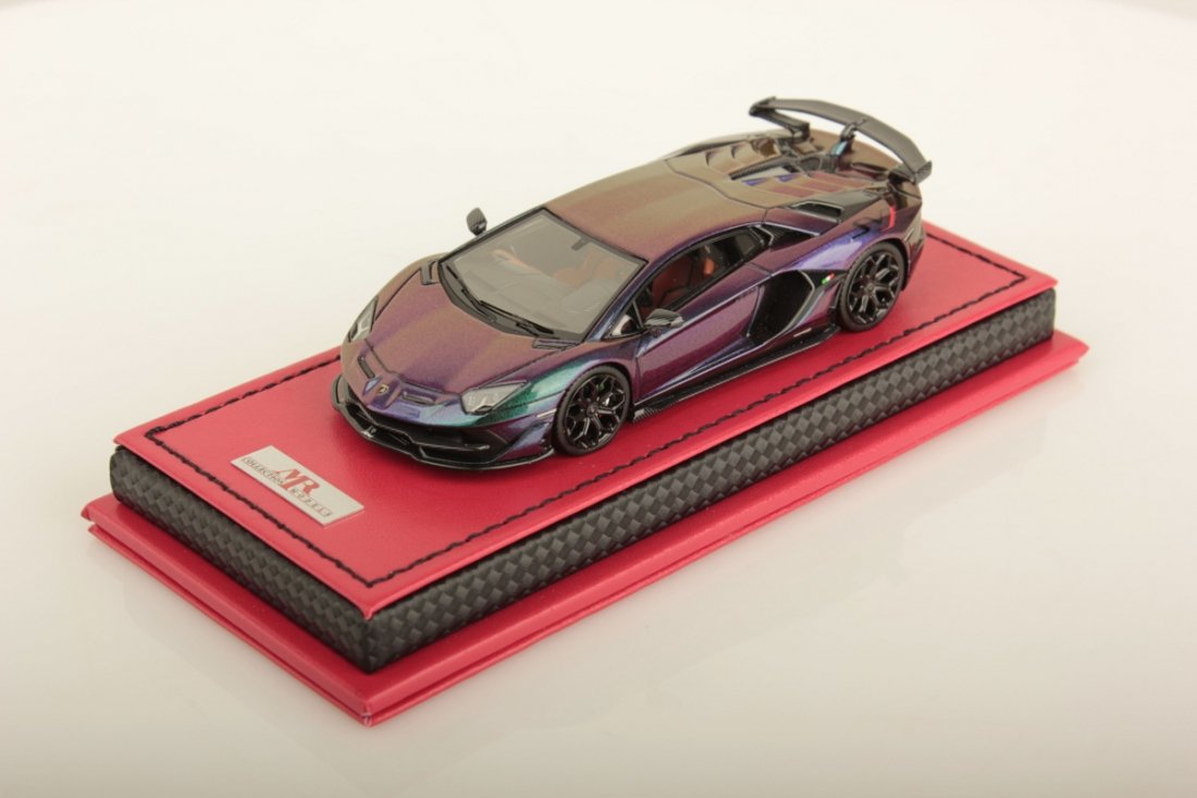 1/43 MR Lamborghini Aventador SVJ Chameleon - 【MR BBR MakeUp LOOKSMART  D&Gなどのミニカー専門店】 ヴェルデ