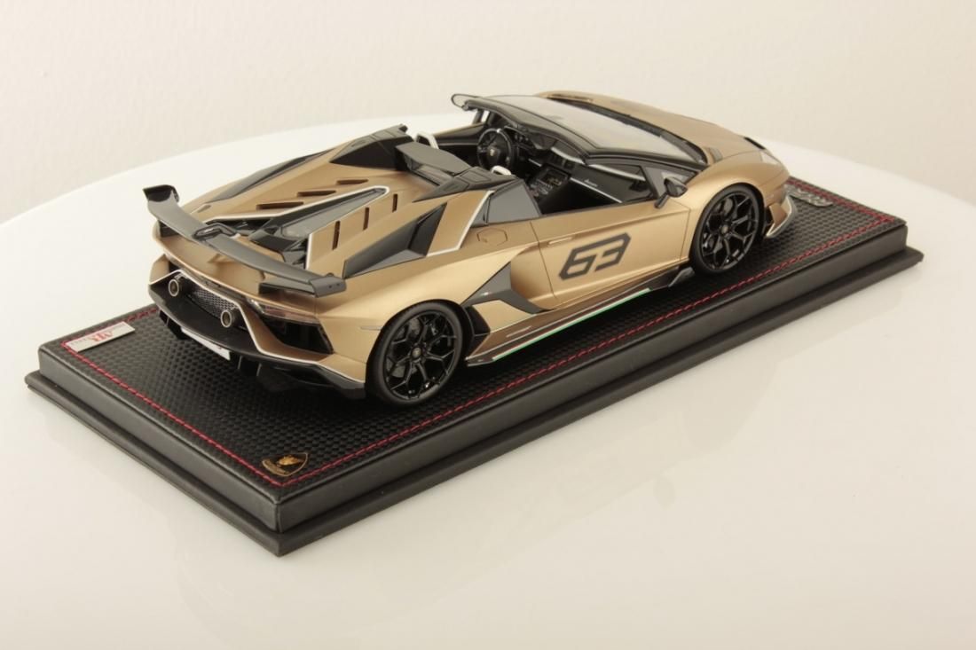 1/18 MR Lamborghini Aventador SVJ Roadster Bronzo Zenas Special 