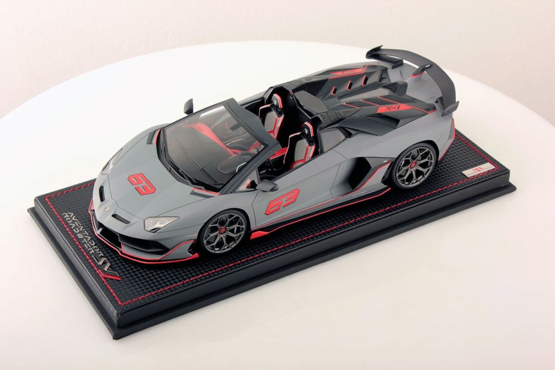 MR 1/43 ランボルギーニ Aventador SVJ #63 イエロー | www