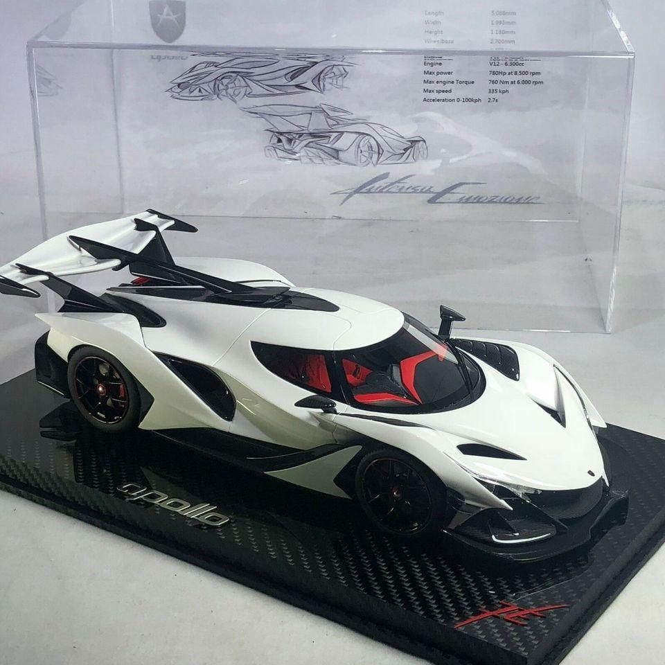 1/18 Peako Apollo IE Intensa Emozione White with Carbon Base
