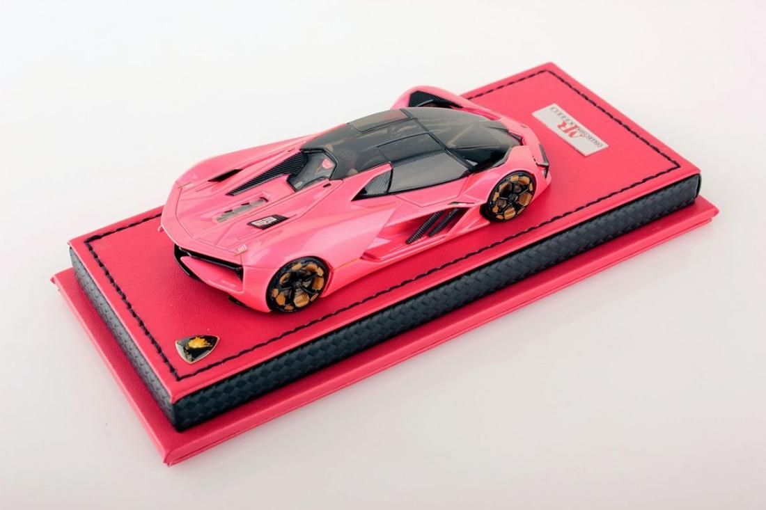 1/43 MR Lamborghini Terzo Millennio Metallic Pink - 【MR BBR MakeUp  LOOKSMART D&Gなどのミニカー専門店】 ヴェルデ