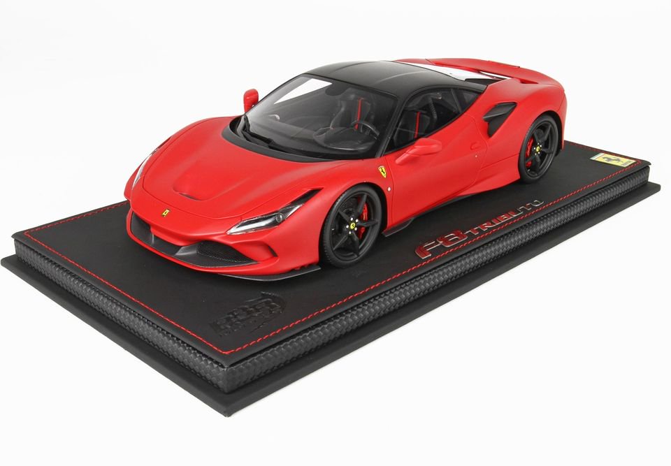 1/18 BBR Ferrari F8 Tributo red Scuderia - 【MR BBR MakeUp LOOKSMART  D&Gなどのミニカー専門店】 ヴェルデ