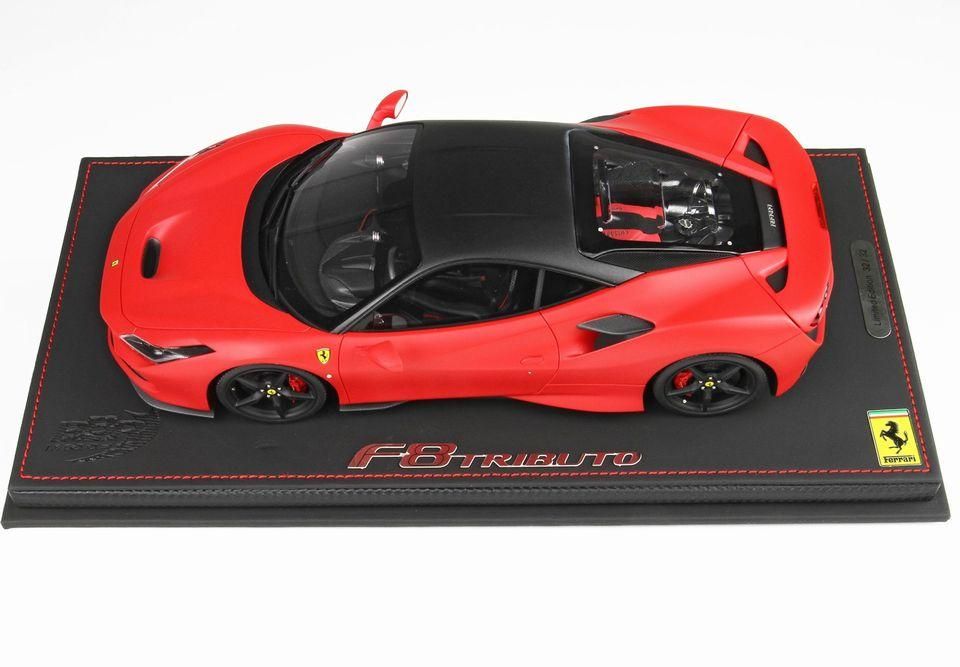 1/18 BBR Ferrari F8 Tributo red Scuderia - 【MR BBR MakeUp