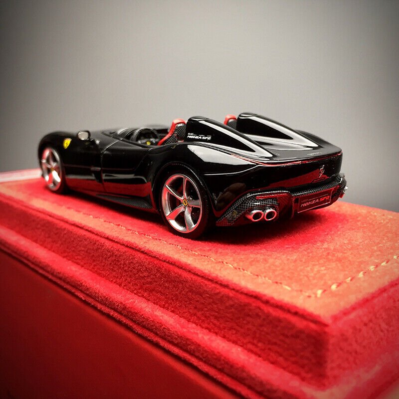 1/43 Looksmart Ferrari Monza SP2 Nero black - 【MR BBR MakeUp LOOKSMART  D&Gなどのミニカー専門店】 ヴェルデ