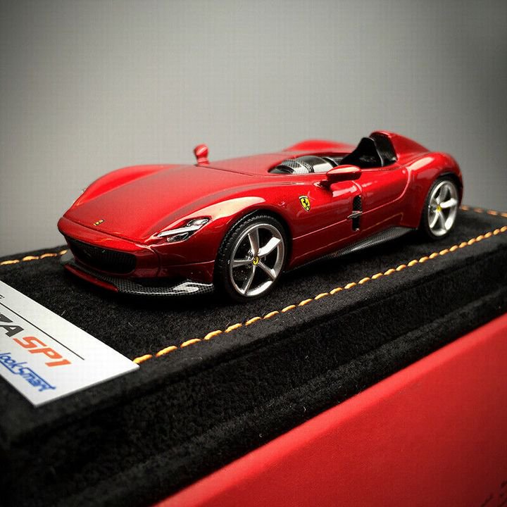 1/43 Looksmart Ferrari Monza SP1 Metallic Red - 【MR BBR MakeUp LOOKSMART  D&Gなどのミニカー専門店】 ヴェルデ