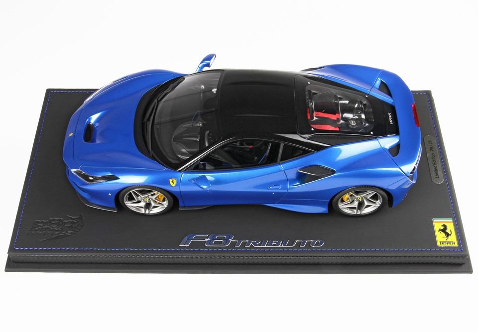 1/18 BBR Ferrari F8 Tributo Blu Corsa - 【MR BBR MakeUp LOOKSMART  D&Gなどのミニカー専門店】 ヴェルデ