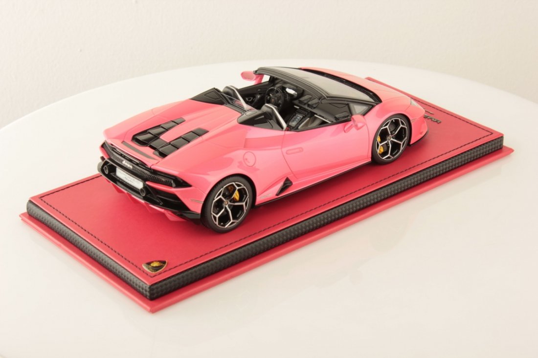 1/18 MR Lamborghini Huracan EVO Spyder Metallic Pink - 【MR BBR