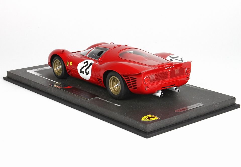 1/18 BBR Ferrari 330 P3 24H Le Mans 1966 - 【MR BBR MakeUp LOOKSMART  D&Gなどのミニカー専門店】 ヴェルデ