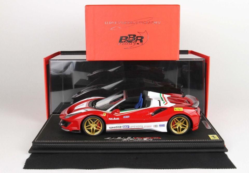 ミニカー BBR Ferrari 488 Pista Spider 1/18 BBR Ferrari 488 Pista Spider Special Version Lauda