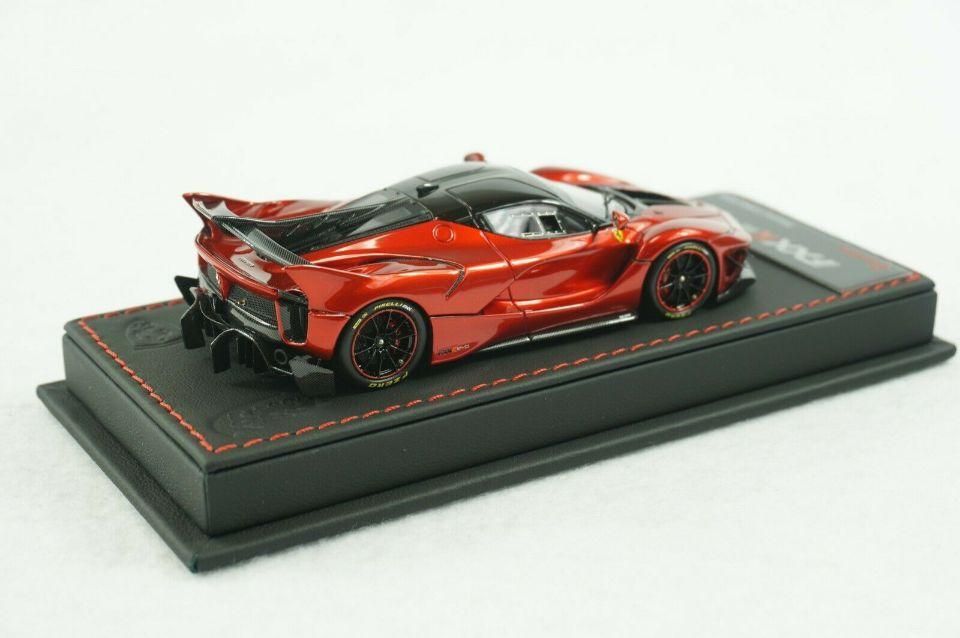 1/43 BBR FERRARI FXXK EVO F1 FIRE RED METALLIC DELUXE BLACK