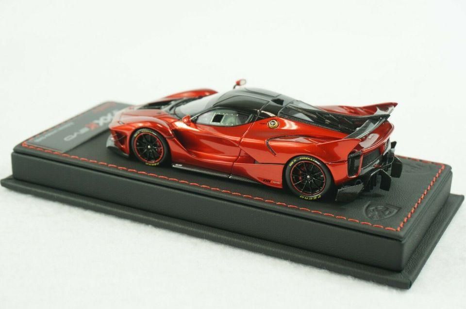 1/43 BBR FERRARI FXXK EVO F1 FIRE RED METALLIC DELUXE BLACK