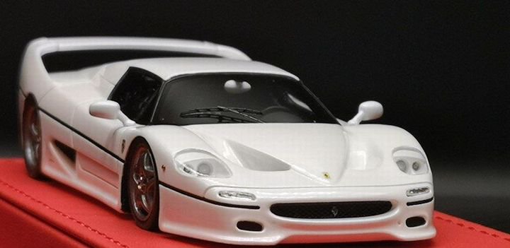 1/43 Scm Model FERRARI F50 White Pearl - 【MR BBR MakeUp LOOKSMART  D&Gなどのミニカー専門店】 ヴェルデ