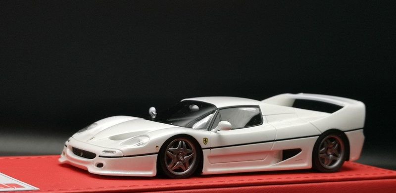 1/43 Scm Model FERRARI F50 White Pearl - 【MR BBR MakeUp LOOKSMART  D&Gなどのミニカー専門店】 ヴェルデ