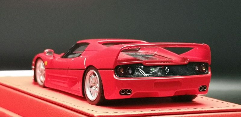 1/43 Scm Model FERRARI F50 Rosso Corsa - 【MR BBR MakeUp LOOKSMART  Du0026Gなどのミニカー専門店】 ヴェルデ　