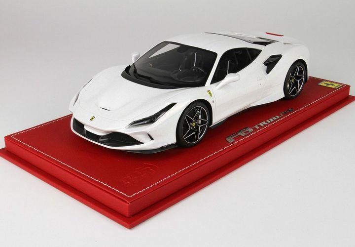1/18 BBR Ferrari F8 Tributo metal white - 【MR BBR MakeUp