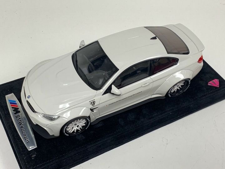 1/18 GT Spirit LB BMW M4 White wheel - 【MR BBR MakeUp LOOKSMART  D&Gなどのミニカー専門店】 ヴェルデ