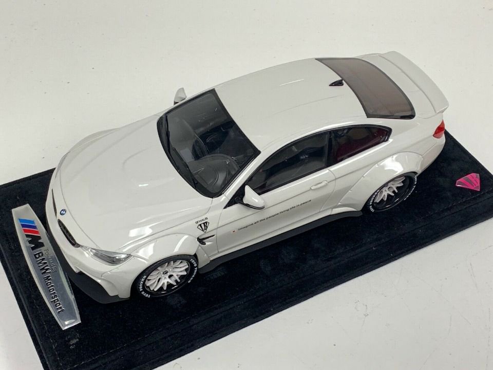 1/18 GT Spirit LB BMW M4 White wheel - 【MR BBR MakeUp LOOKSMART D&Gなどのミニカー専門店】  ヴェルデ