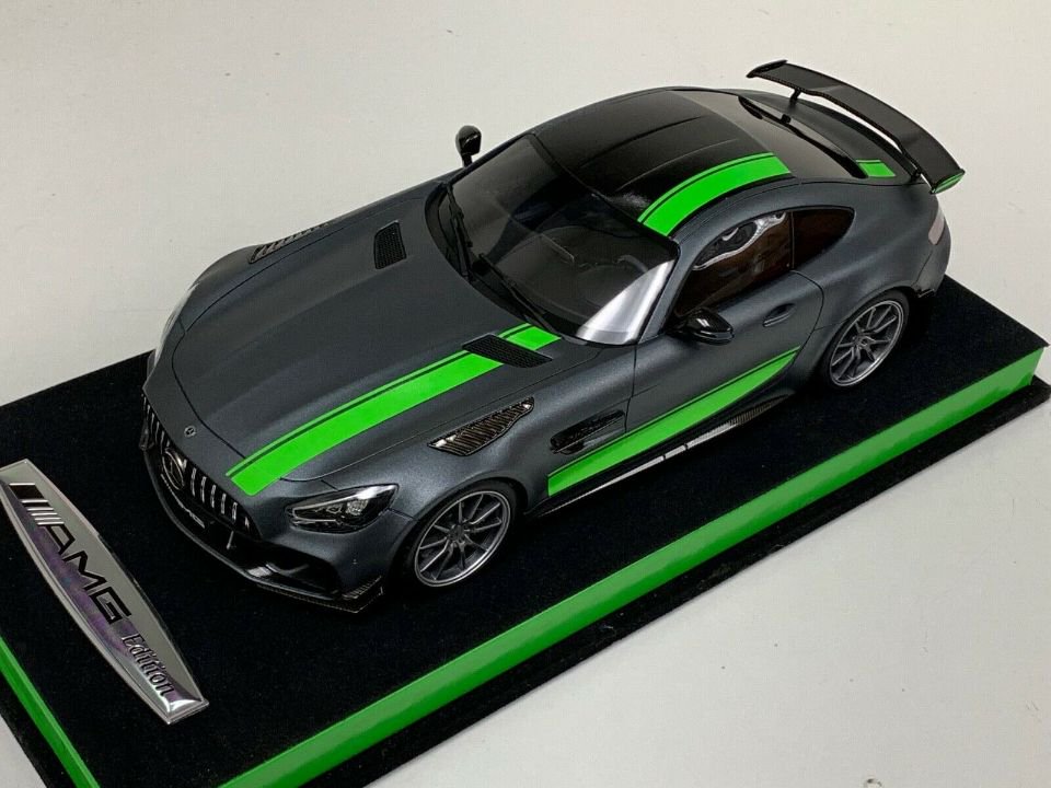 1/18 GT Spirit 2019 Mercedes-Benz AMG GT-R Pro grey GT265 Custom Green  Forgiato - 【MR BBR MakeUp LOOKSMART D&Gなどのミニカー専門店】 ヴェルデ