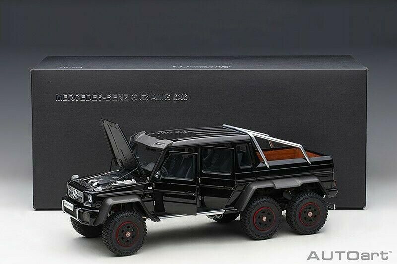 1/18 AUTOart Mercedes-Benz G63 AMG 6x6 Gloss Black - 【MR BBR MakeUp LOOKSMART DGなどのミニカー専門店】 ヴェルデ 1/18 AUTOart Mercedes-Benz G63 AMG 6x6 Gloss Black - 【MR BBR MakeUp LOOKSMART DGなどのミニカー専門店】 ヴェルデ