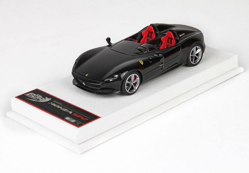 1/43 BBR Ferrari Monza SP2 black - 【MR BBR MakeUp LOOKSMART D&Gなどのミニカー専門店】  ヴェルデ