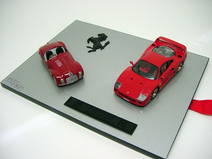 1/43 AMR Ferrari 40th Anniversary Set 1947-1987 Set with 125S/F40 - 【MR BBR  MakeUp LOOKSMART D&Gなどのミニカー専門店】 ヴェルデ