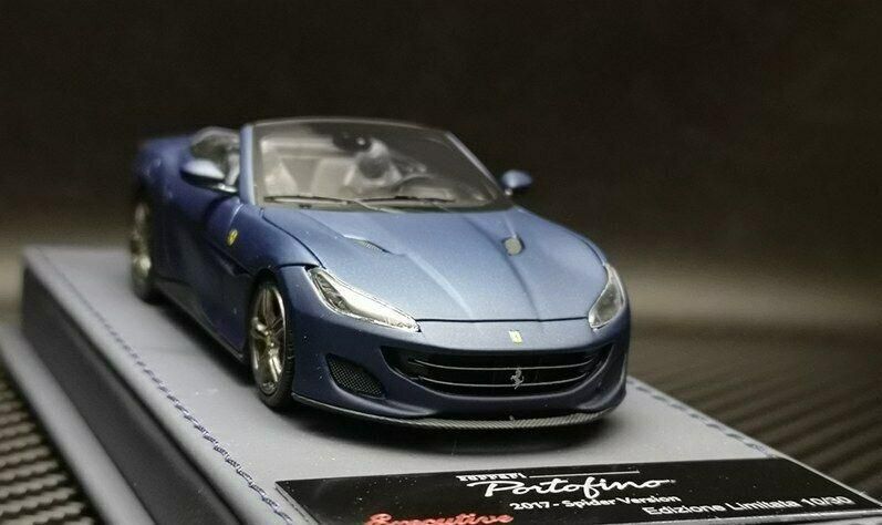 1/43 BBR Ferrari Portofino Matt Abu Dhabi blue - 【MR BBR