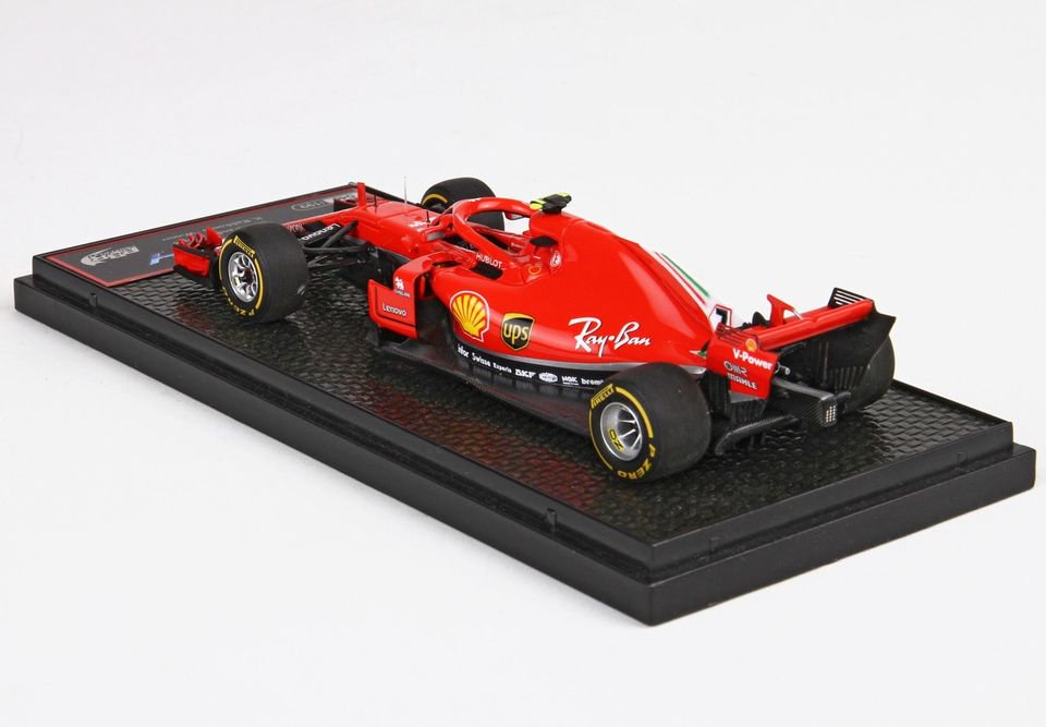 1/43 BBR Ferrari SF71H GP USA Austin 2018 winner Raikkonen - 【MR BBR MakeUp  LOOKSMART D&Gなどのミニカー専門店】 ヴェルデ