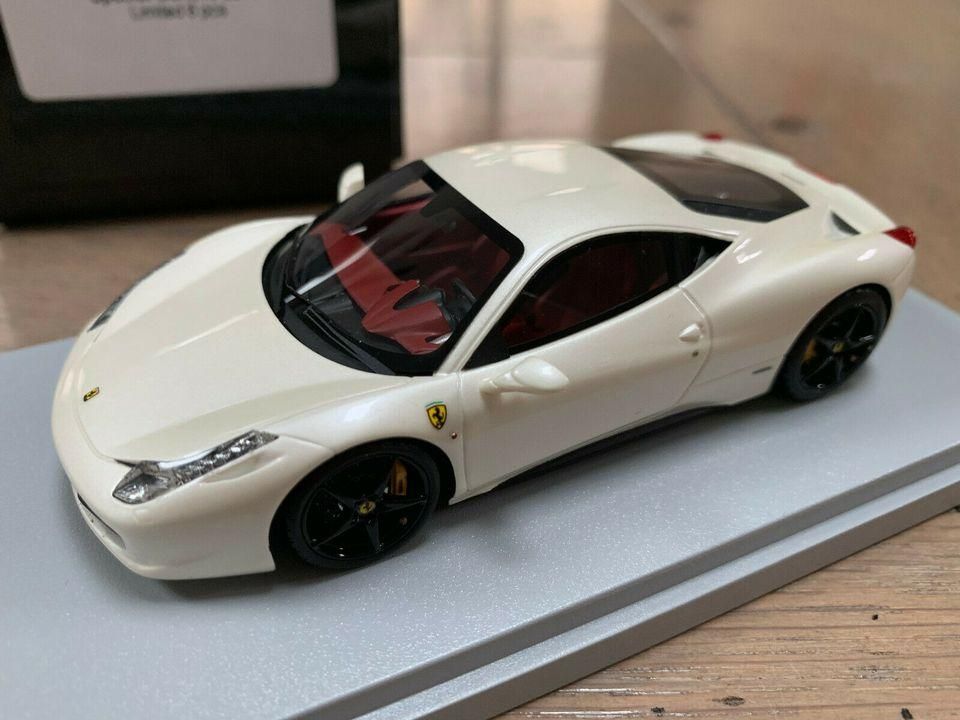 1/43 BBR FERRARI 458 Italia FUJI White limited #01/06 - 【MR