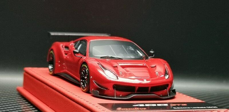 1/43 BBR Ferrari 488 GT3 F1 2007 Met. Red - 【MR BBR MakeUp LOOKSMART  Du0026Gなどのミニカー専門店】 ヴェルデ