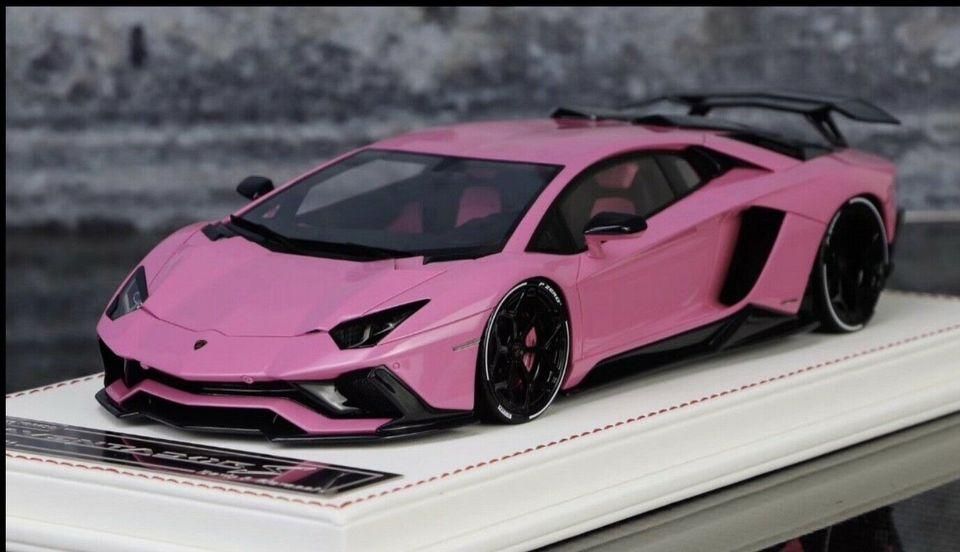 1/18 D&G NOVITEC TORADO LAMBORGHINI AVENTADOR S PINK - 【MR