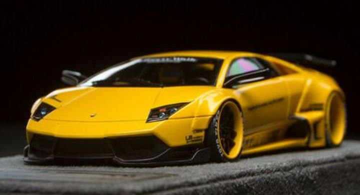1/43 CareerGarage Lamborghini Murcielago LP640 Anniversario Yellow - 【MR  BBR MakeUp LOOKSMART D&Gなどのミニカー専門店】 ヴェルデ
