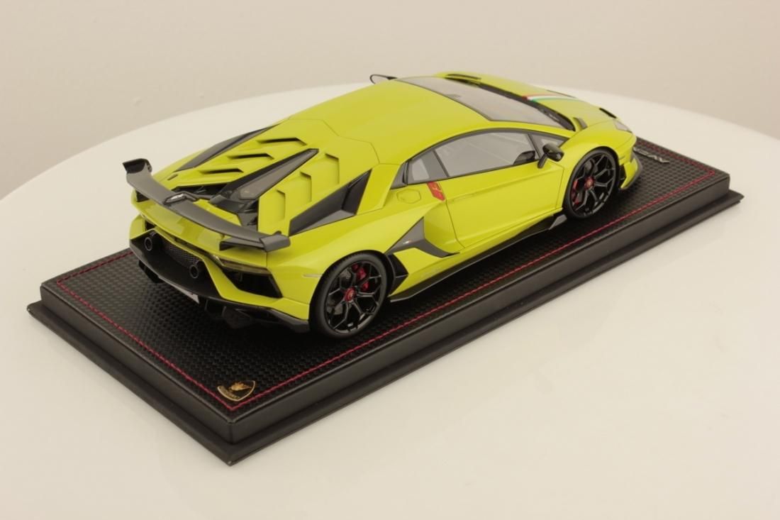 1/18 MR Lamborghini Aventador SVJ Verde Scandal - 【MR BBR