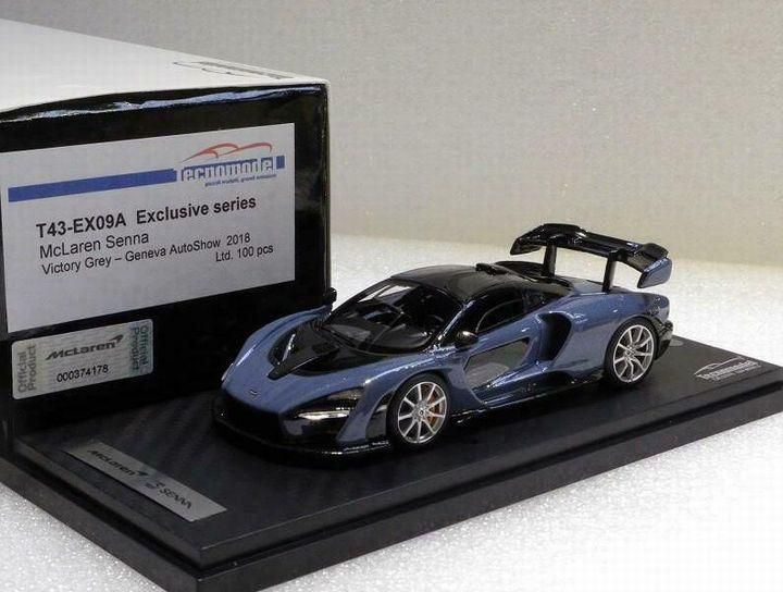 1/43 TECNOMODEL McLaren Senna Victory Grey Geneva AutoShow