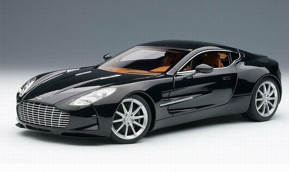 1/18 AUTOart Aston Martin One-77 Black Pearl - 【MR BBR