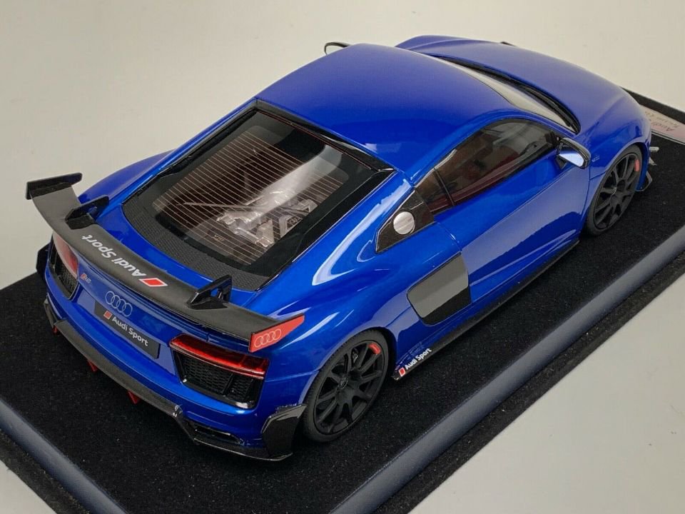 1/18 GT Spirit Audi R8 Performance Parts Are Blue - 【MR BBR MakeUp  LOOKSMART D&Gなどのミニカー専門店】 ヴェルデ