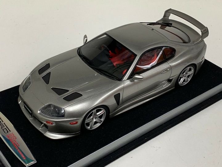 1/18 Otto Toyota Supra 3000 Turbo Silver - 【MR BBR MakeUp LOOKSMART  D&Gなどのミニカー専門店】 ヴェルデ