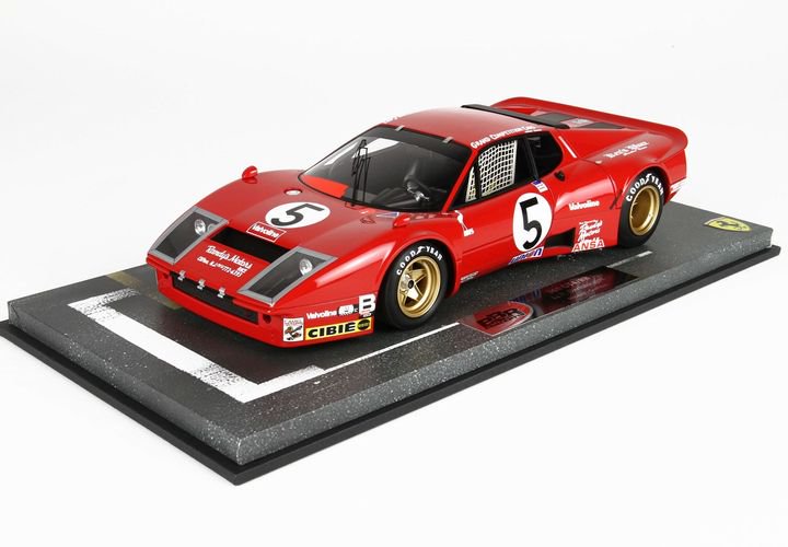 1/18 BBR Ferrari 365 GT4 BB 24H Daytona 1978 - 【MR BBR MakeUp 