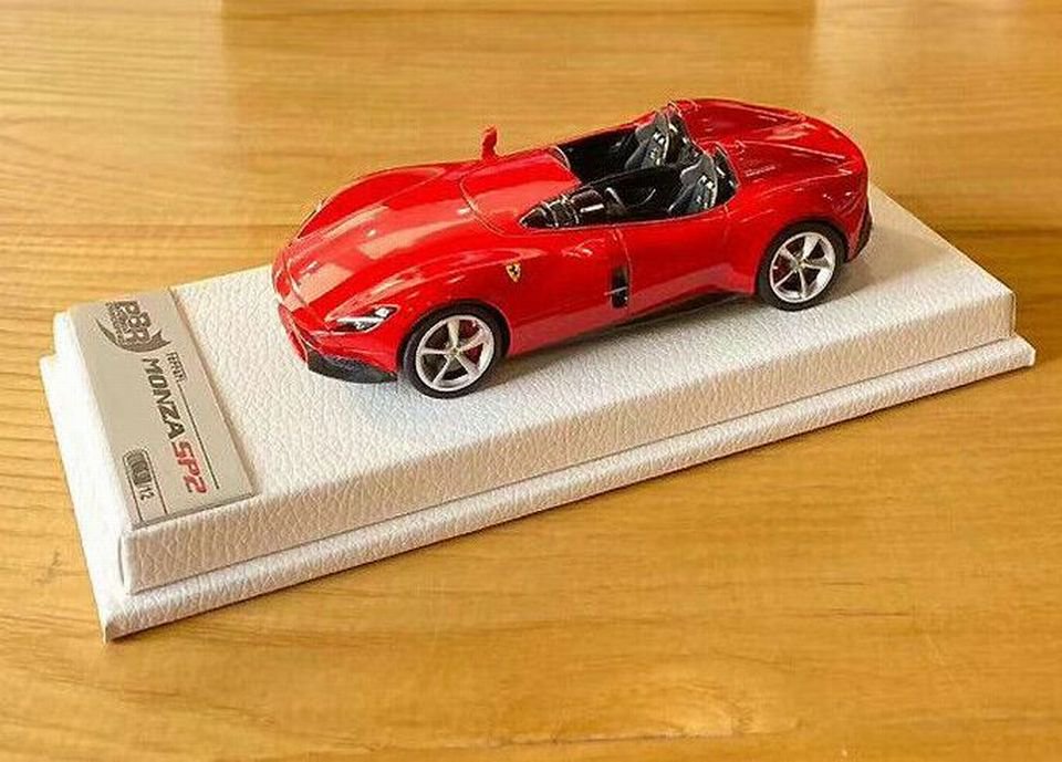 1/43 BBR Ferrari Monza SP2 2018 Rosso Corsa - 【MR BBR MakeUp LOOKSMART  D&Gなどのミニカー専門店】 ヴェルデ