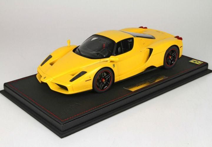 ミニカー ENZO FERRARI YELLOW 1/18 BBR 1/18 BBR Ferrari Enzo 2004 Modena Yellow - 【MR BBR MakeUp