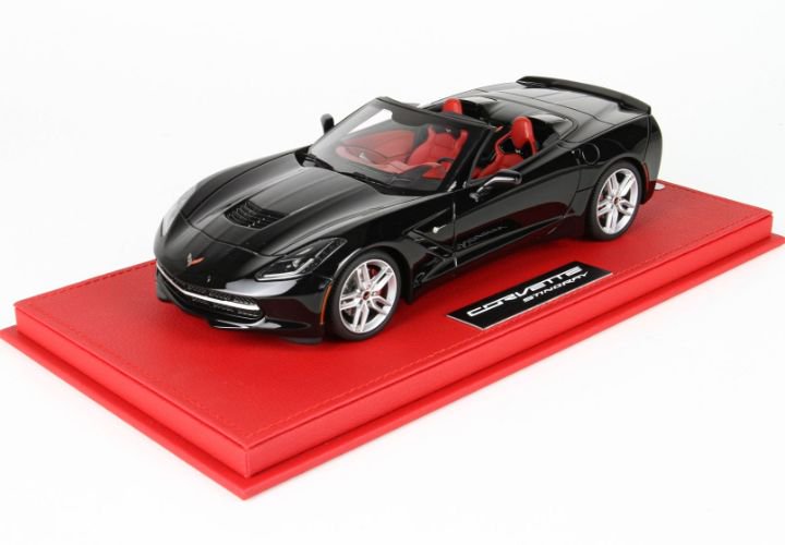 1/18 BBR Corvette Stingray convertible 2014 - 【MR BBR MakeUp LOOKSMART  D&Gなどのミニカー専門店】 ヴェルデ