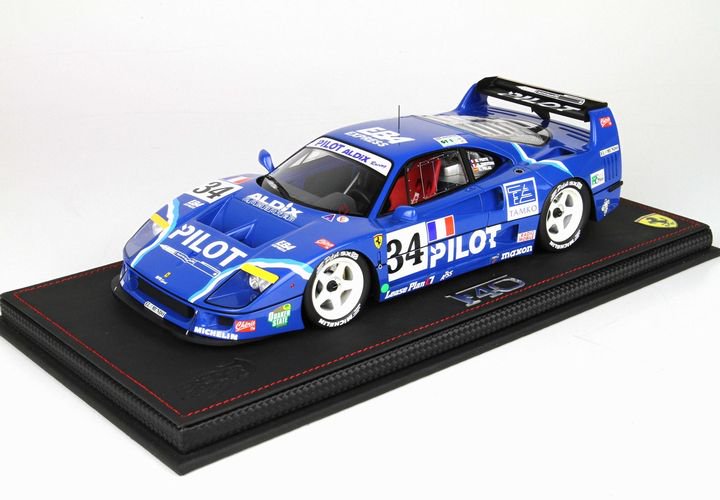 1/18 BBR Ferrari F40 24h Le Mans 1995 - 【MR BBR MakeUp LOOKSMART  Du0026Gなどのミニカー専門店】 ヴェルデ　