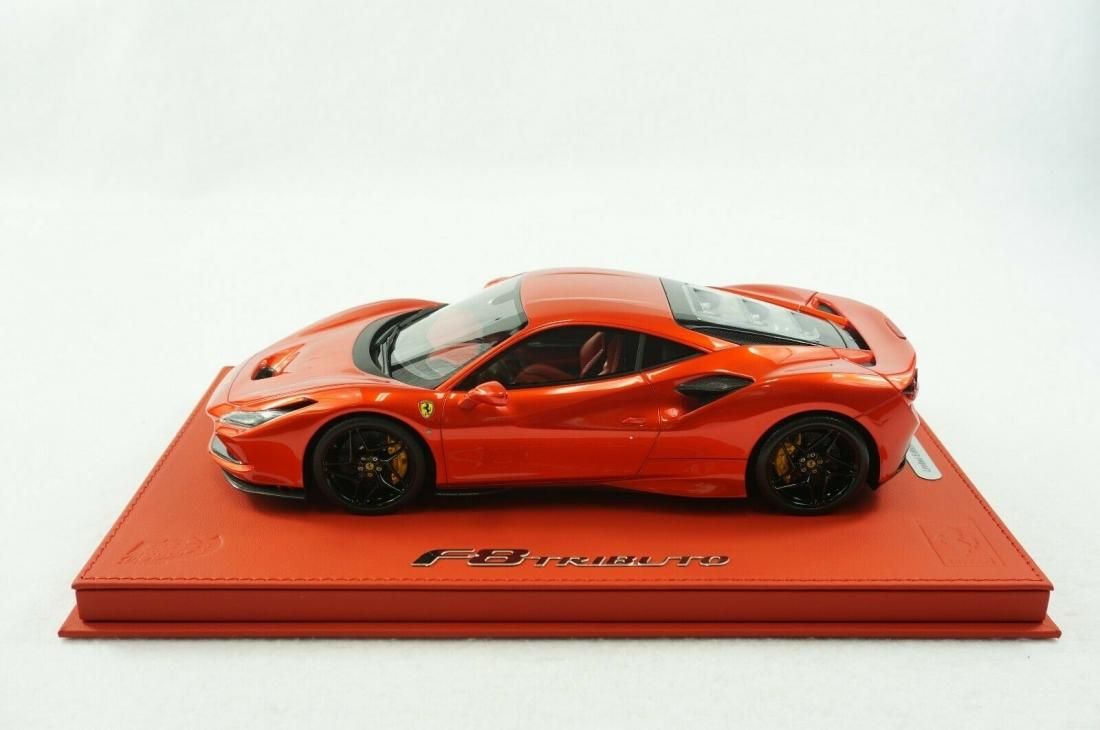 1/18 BBR FERRARI F8 TRIBUTO F1 RED METALLIC DELUXE RED