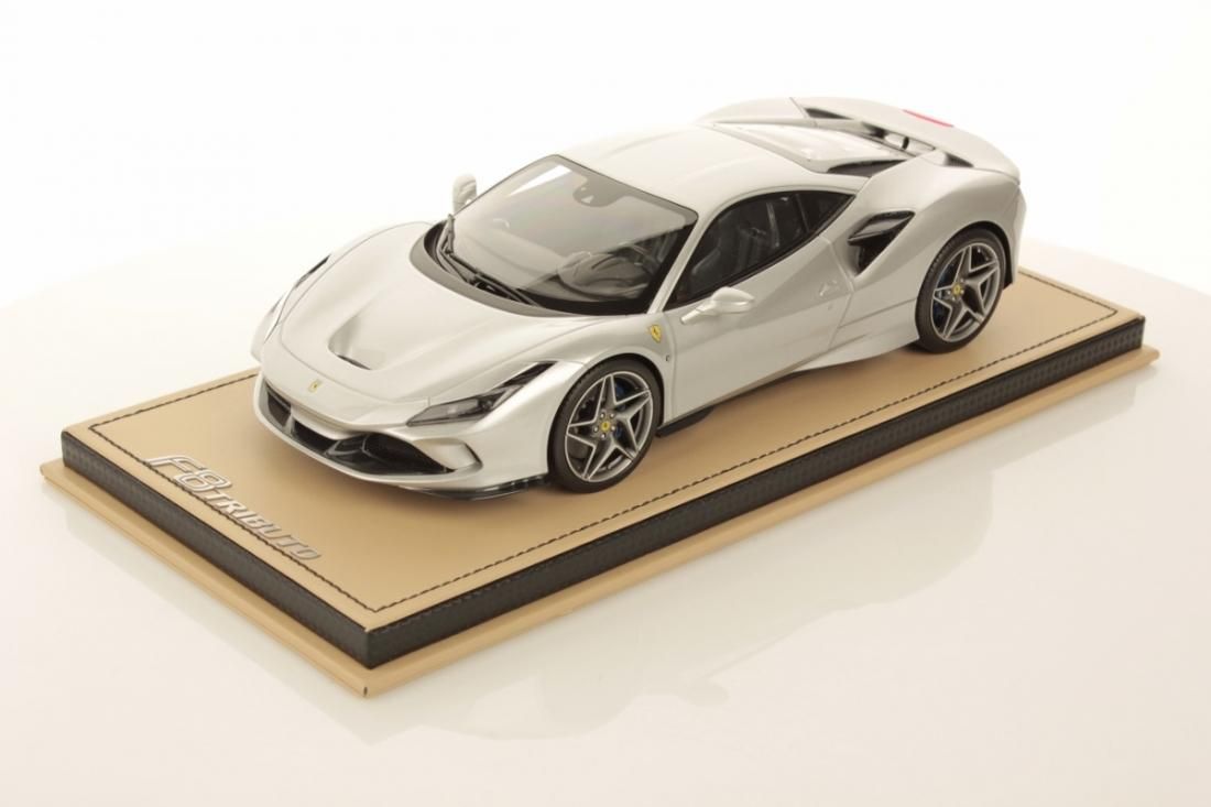 1/18 MR Ferrari F8 Tributo Argento Nurburgring #01/49 - 【MR BBR