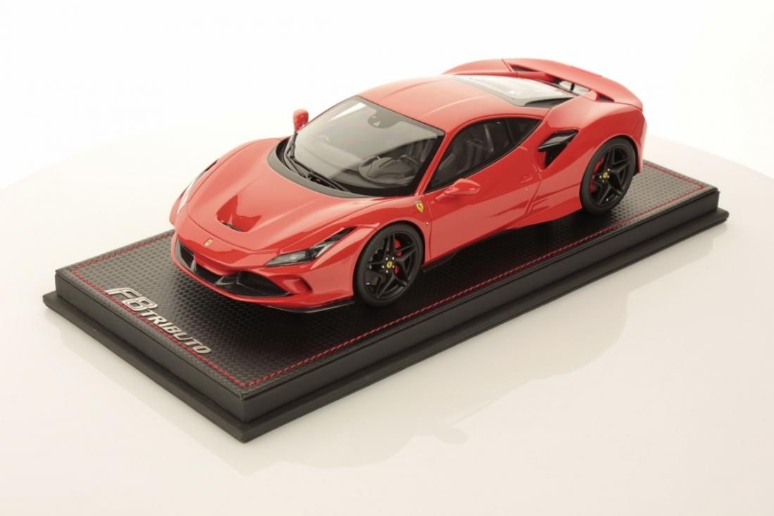 Ferrari F8 Tributo ミニカー 赤 Ferrari F8 Tributo 1:8 scale model in Red | Ferrari®