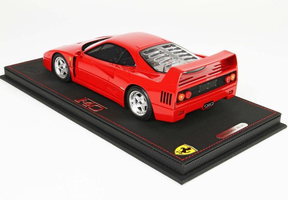 1/18 BBR Ferrari F40 By Pininfarina red - 【MR BBR MakeUp