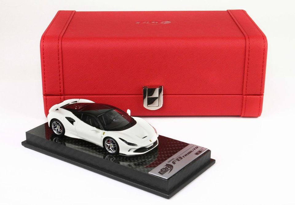 1/43 BBR Ferrari F8 Tributo white Avus - 【MR BBR MakeUp LOOKSMART  D&Gなどのミニカー専門店】 ヴェルデ