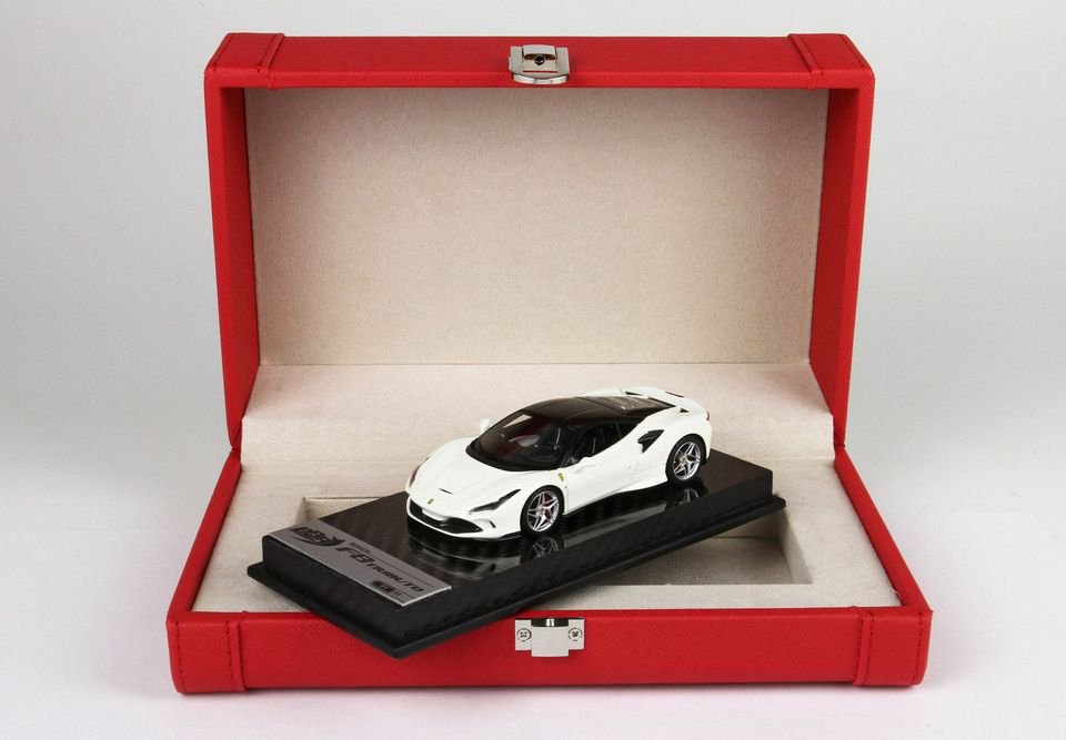 1/43 BBR Ferrari F8 Tributo white Avus - 【MR BBR MakeUp LOOKSMART  D&Gなどのミニカー専門店】 ヴェルデ