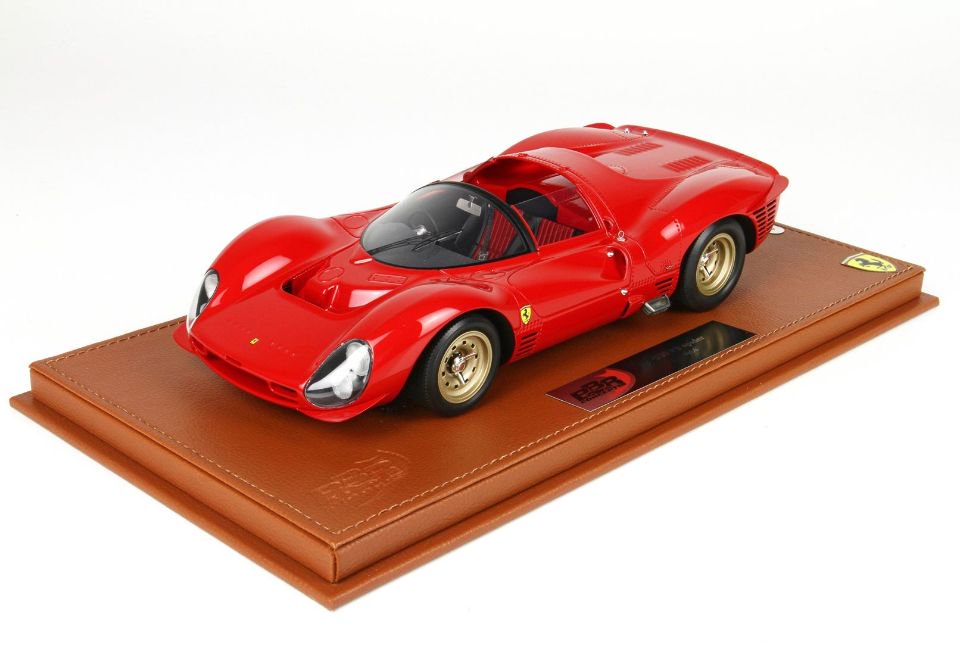 1/18 BBR Ferrari 330 P3 Spider 1966 - 【MR BBR MakeUp LOOKSMART  D&Gなどのミニカー専門店】 ヴェルデ