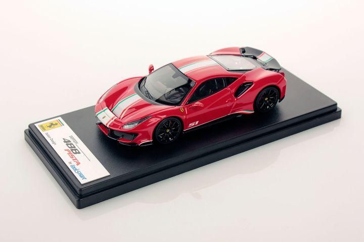 FERRARI 488 PISTA 1:43スケール モデルカー 1/43 スーパーカーコレクションばらし Ferrari 488 Pista 2018